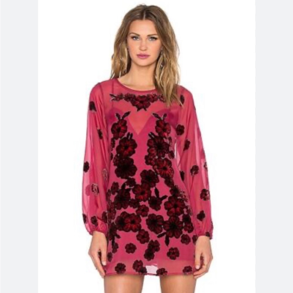 For Love and Lemons Heather Mini Dress
